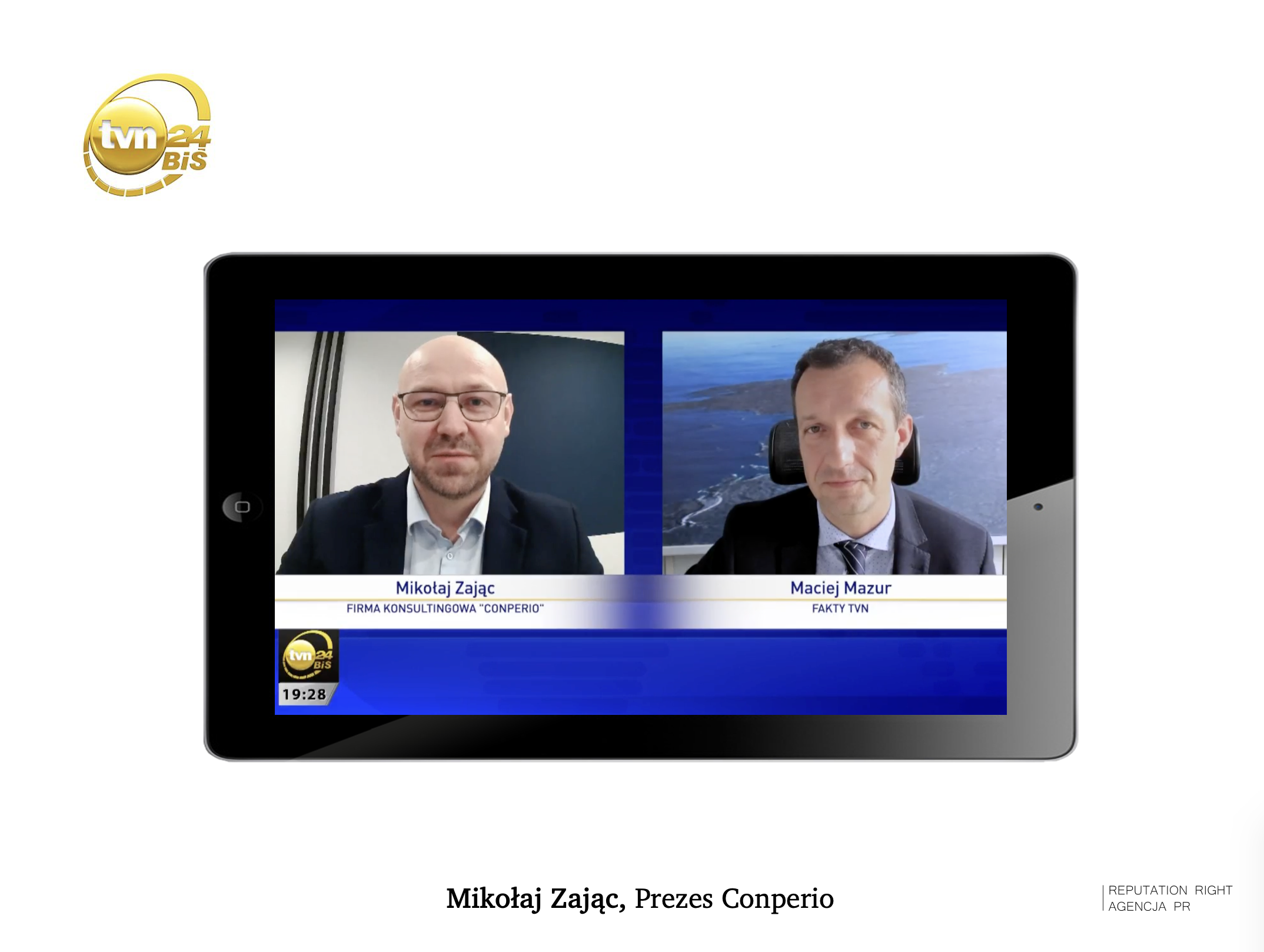 Publikacja w TVN 24 BIS